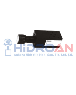 (CETOP 3) NG6 MODÜLER SIRALAMA VALFLERİ