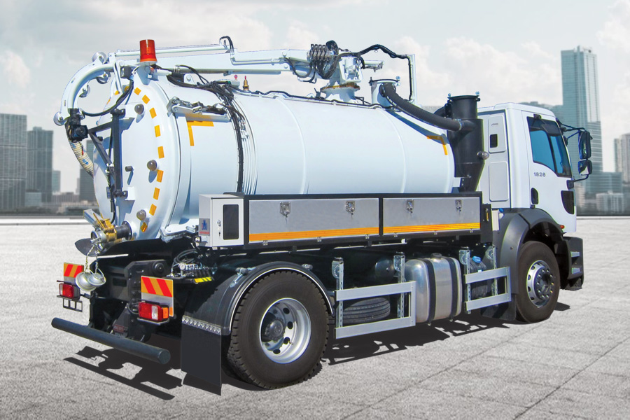 Teleskopik Emiş Boomlu Vidanjörler